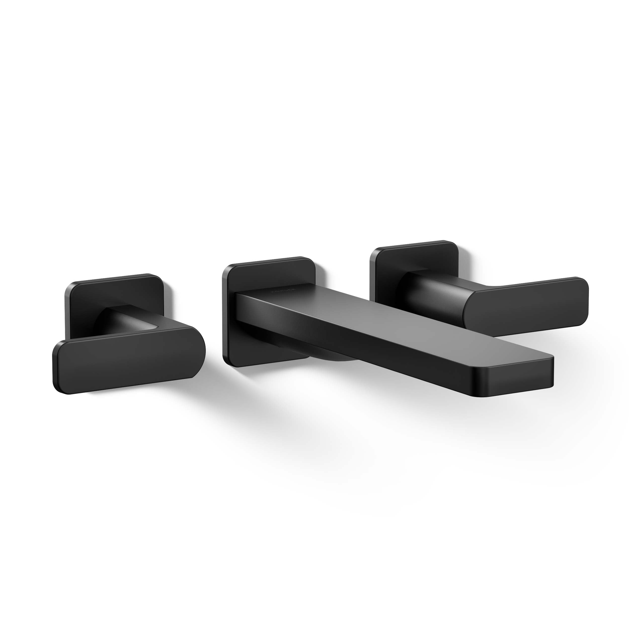 Kohler T23491-4-BL Parallel Two-Handle Wall Mount Bath